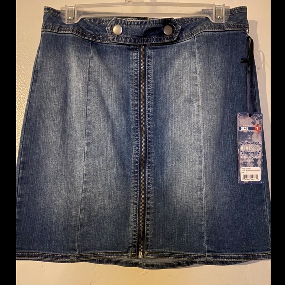Denim skirt